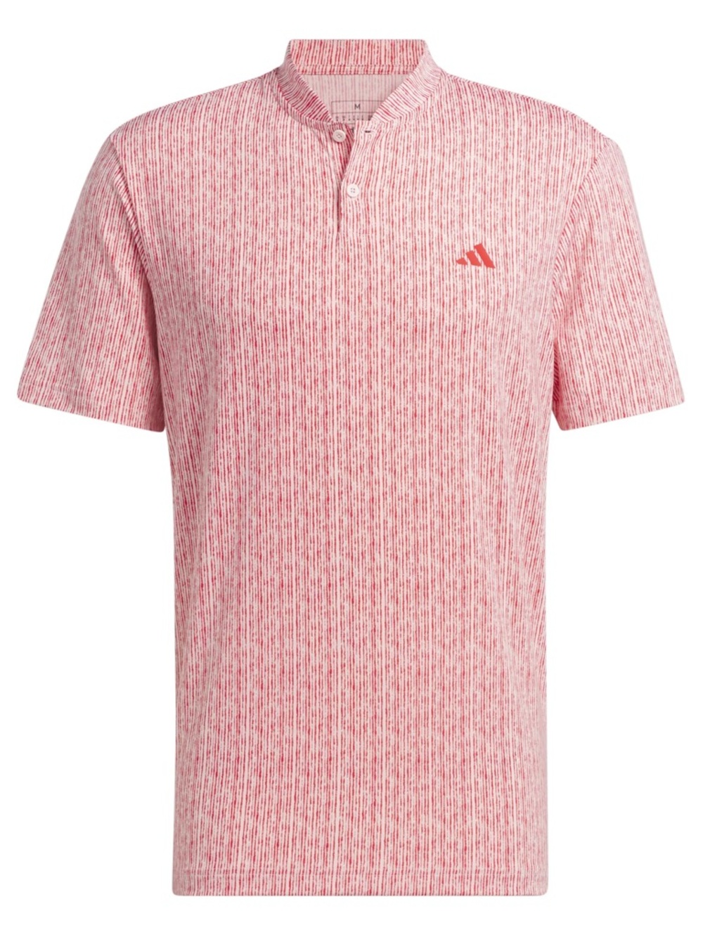Adidas Mens XL Ultimate 365 Printed Sport Collar Golf Polo Pink/Red